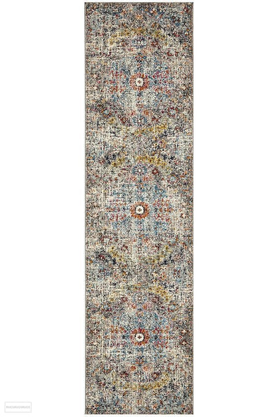 Museum Huxley Multi Coloured Runner - 300X80cm