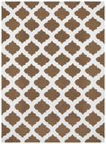 Nomad Pure Wool Flatweave 15 Brown Ivory Rug - DISCONTINUED