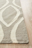 Nomad Pure Wool Flatweave 20 Grey Runner - DISCONTINUED