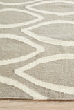 Nomad Pure Wool Flatweave 20 Grey Runner - DISCONTINUED