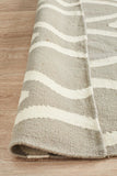Nomad Pure Wool Flatweave 20 Grey Runner - DISCONTINUED