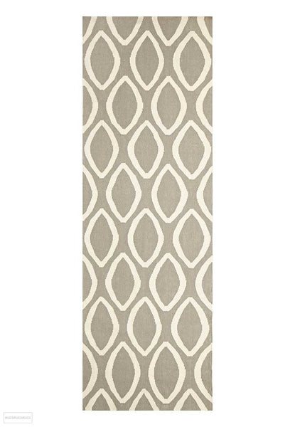 Nomad Pure Wool Flatweave 20 Grey Runner - DISCONTINUED