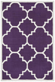 Nomad Pure Wool Flatweave 23 Aubergine Rug - DISCONTINUED