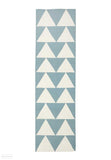 Nomad Pure Wool Flatweave 26 Blue Runner - DISCONTINUED