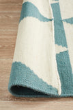 Nomad Pure Wool Flatweave 26 Blue Rug - DISCONTINUED