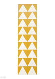 Nomad Pure Wool Flatweave 26 Yellow Runner - DISCONTINUED