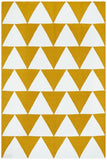 Nomad Pure Wool Flatweave 26 Yellow Rug - DISCONTINUED