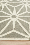 Nomad Pure Wool Flatweave 29 Grey Rug - DISCONTINUED