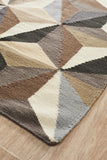 Nomad Pure Wool Flatweave 31 Grey Rug - DISCONTINUED