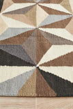 Nomad Pure Wool Flatweave 31 Grey Rug - DISCONTINUED