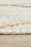 Noosa 222 White Runner Rug