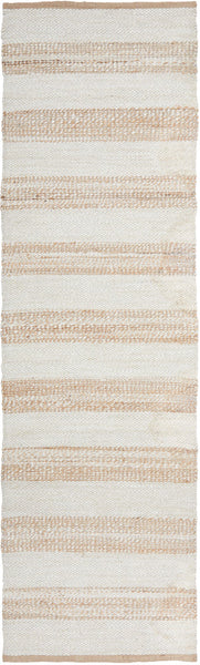 Noosa 555 Natural White Runner Rug