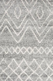 Oasis Nadia Grey Rustic Tribal Runner Rug
