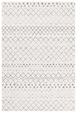 Oasis Selma White Grey Tribal Rug - 230X160cm