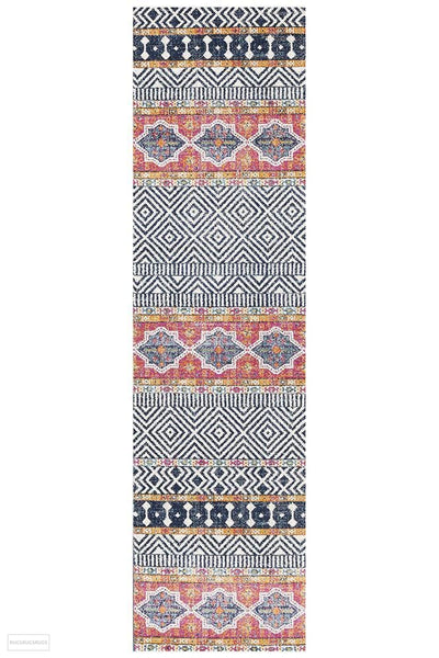 Oasis Sabrina Multi Tribal Rug - 300X80cm