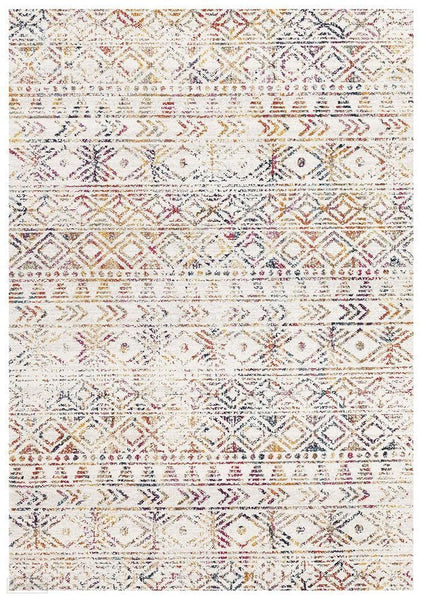 Oasis Ismail Multi Grey Rustic Rug - 230X160cm