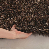 Orlando Collection Dark Brown Rug