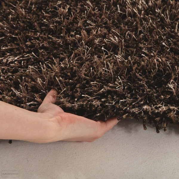 Orlando Collection Dark Brown Rug