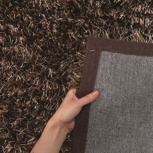 Orlando Collection Dark Brown Rug