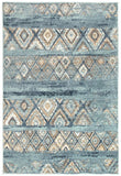 Oxford Mayfair Contrast Blue Rug - 230X160cm