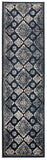 Oxford Mayfair Timeline Navy Rug - 300X80cm