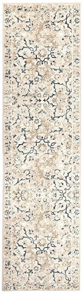 Oxford Mayfair Stem Bone Rug - 300X80cm