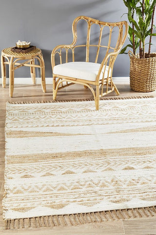 Parade 333 White Rug - MODERN