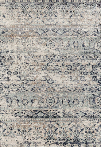 Providence Esquire Segments Traditional Blue Rug