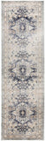 Providence Esquire Brushed Traditional Blue Rug