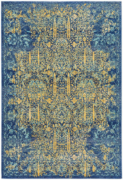 Radiance 411 Royal Blue Rug