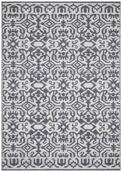 Relic Kian Silver Navy Rug - MODERN