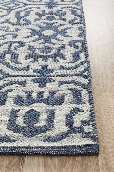 Relic Kian Silver Navy Rug - MODERN