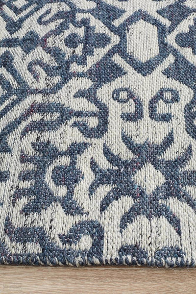 Relic Kian Silver Navy Rug - MODERN