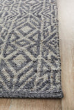 Relic Sammy Graphite Cobolt Rug - MODERN