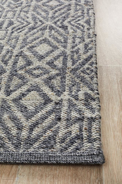 Relic Sammy Graphite Cobolt Rug - MODERN