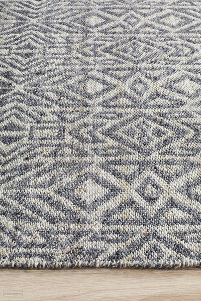 Relic Sammy Graphite Cobolt Rug - MODERN