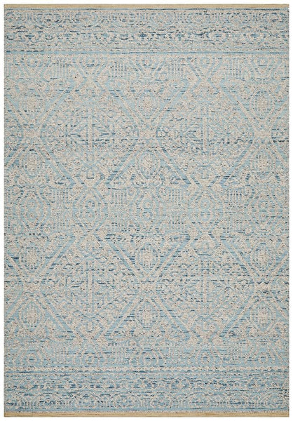 Relic Hunter Blue Grey Rug - MODERN