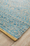 Relic Hunter Blue Grey Rug - MODERN