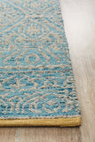Relic Hunter Blue Grey Rug - MODERN