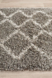 Saffron 11 Grey Runner Rug - MODERN