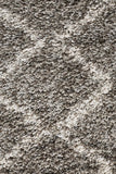 Saffron 11 Grey Runner Rug - MODERN