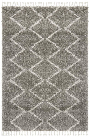 Saffron 11 Grey Rug - MODERN