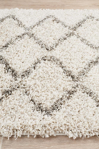 Saffron 11 Natural Runner Rug - MODERN