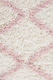 Saffron 11 Pink Runner Rug - MODERN