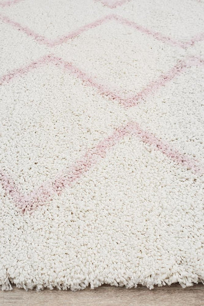Saffron 11 Pink Rug - MODERN