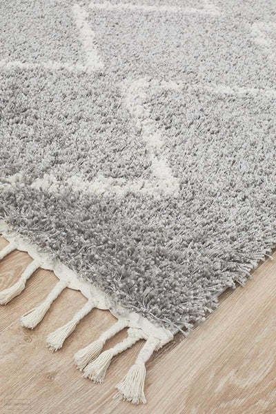 Saffron 11 Silver Rug - MODERN