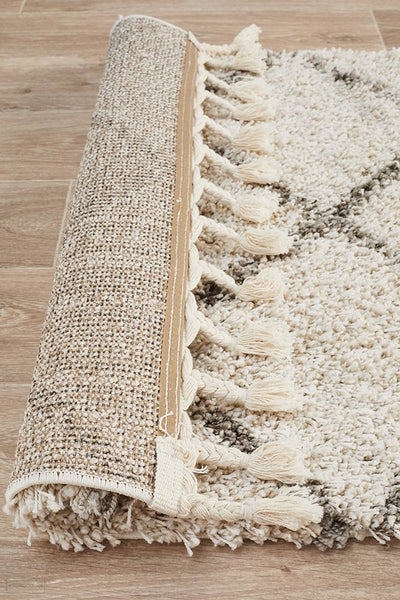 Saffron 22 Natural Runner Rug - MODERN