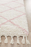 Saffron 22 Pink Runner Rug - MODERN