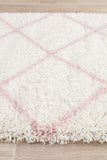 Saffron 22 Pink Runner Rug - MODERN