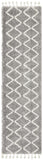 Saffron 22 Silver Runner Rug - MODERN